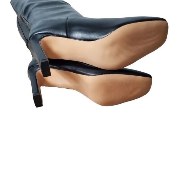 Square Toe knee boots with square heel new! - Picture 6 of 6